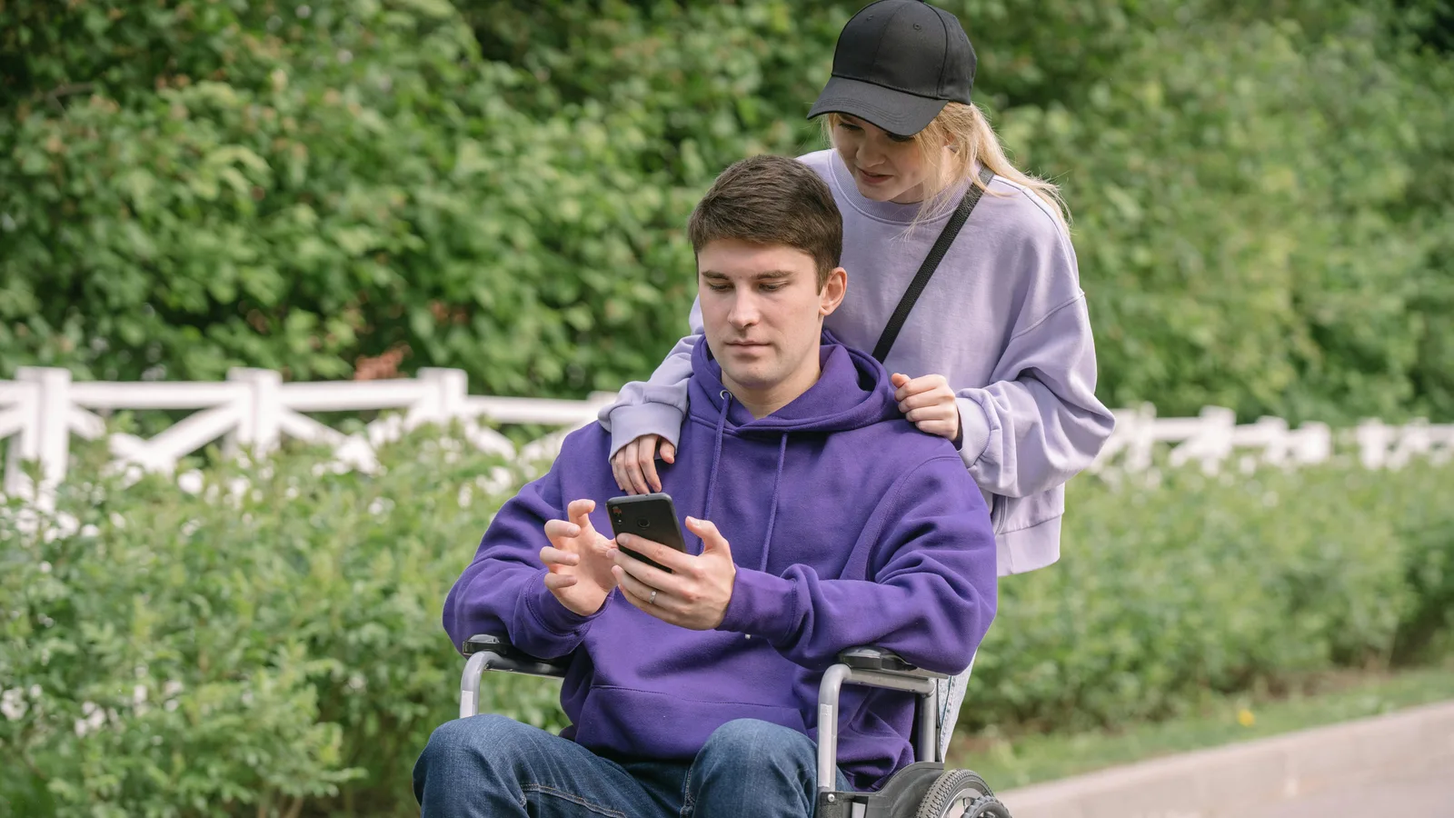NDIS support coordinator on a phone call